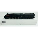 Bachmann A4 Class 'William Whitelaw' NE Wartime Black No.4 - Supplied in Custom Plain White Box P&