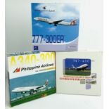 3x Dragon Wings 1:400 Airliners - To Include: Japan Government 747-400, Philippine Airlines A340-