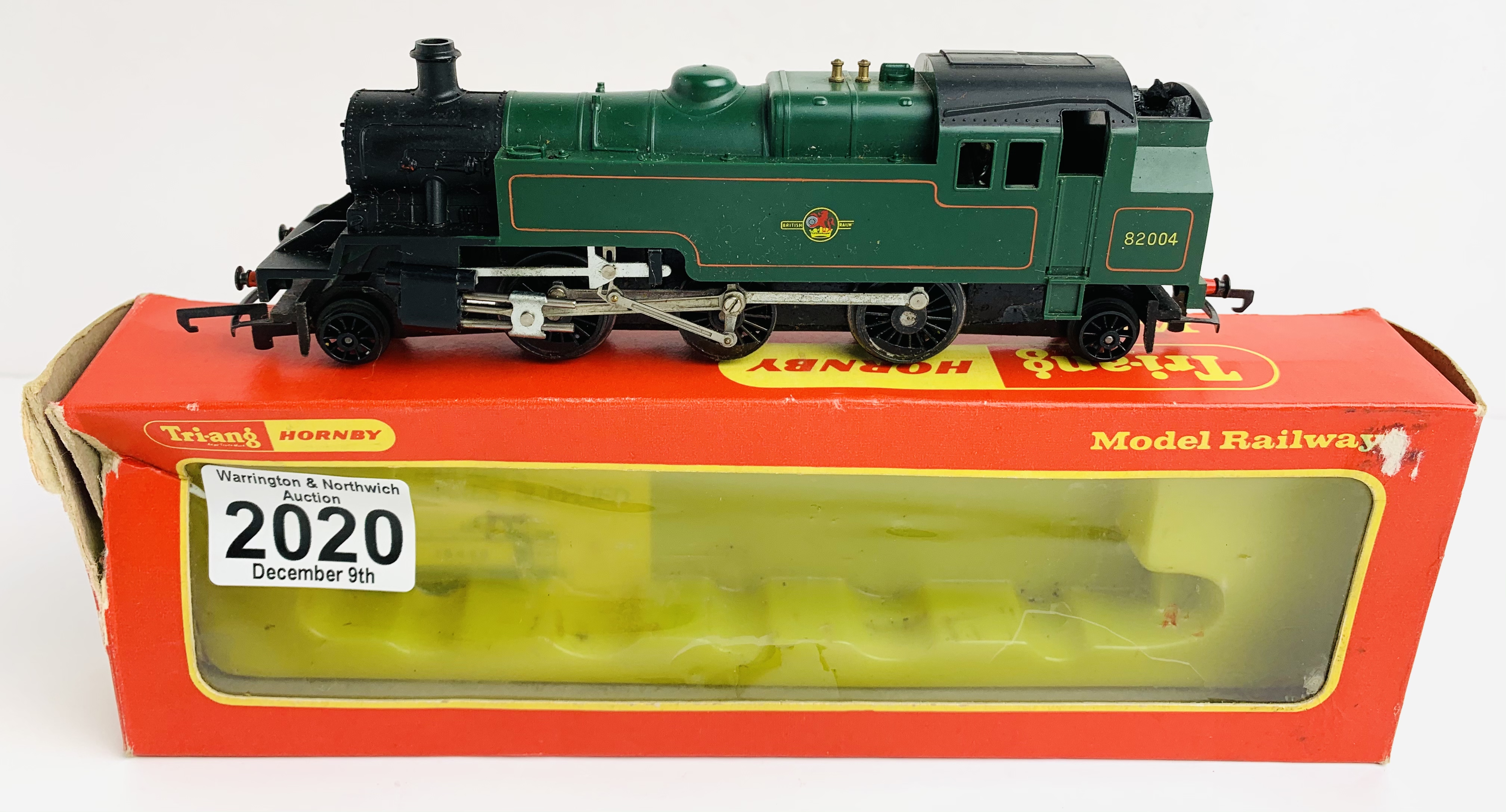 Triang Hornby R59S 2-6-2 Class 3MT Tank BR Green - Boxed P&P Group 1 (£14+VAT for the first lot