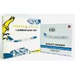 2x Hogan 1:400 Airliners - To Include: Kuwait Airways A340-300 Kuwait Airways, Gulf Air A340-300 -