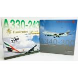 2x Dragon Wings 1:400 Airliners - To Include: Emirates A330-243, Air Canada A340-300 - Boxed, P&P