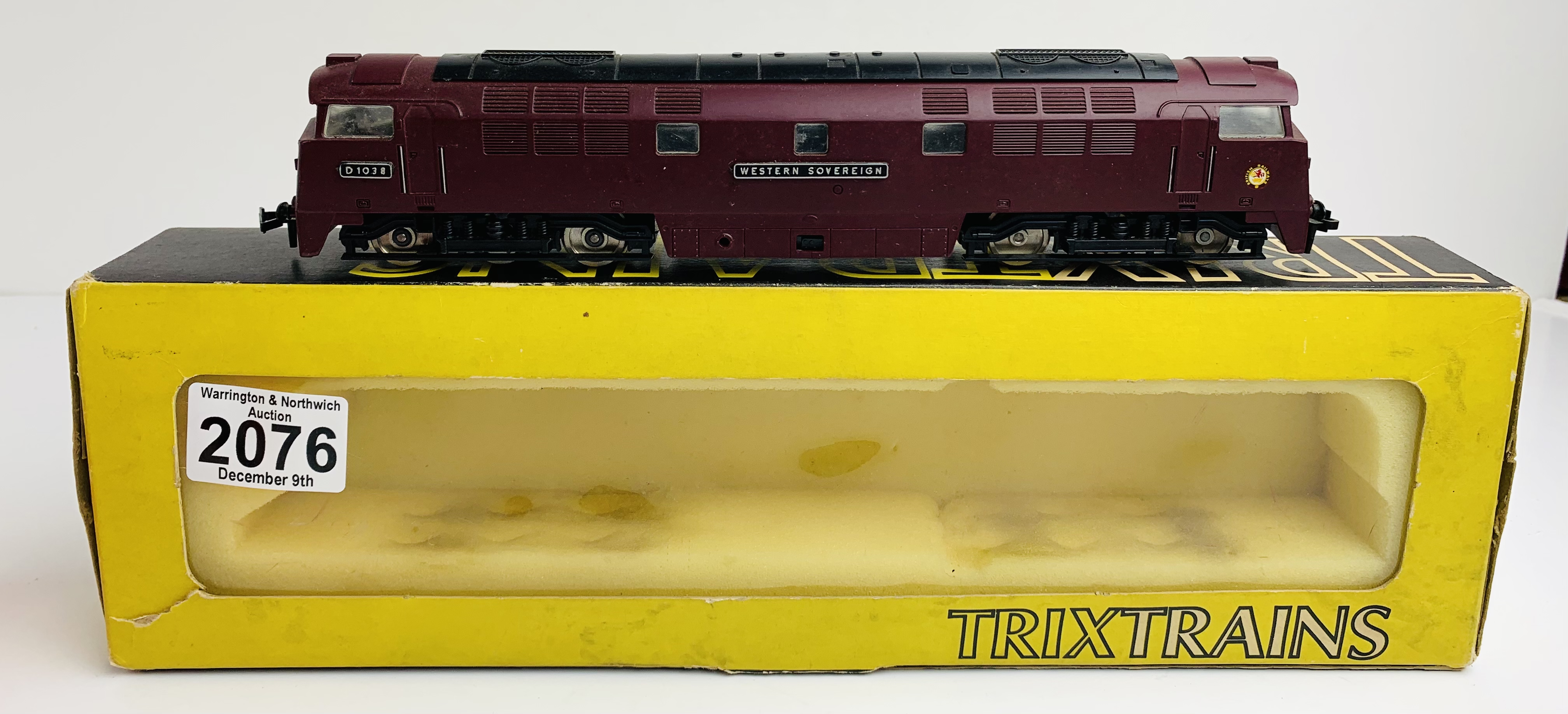 Trix Trains OO 'Western Sovereign' BR Loco - Boxed P&P Group 1 (£14+VAT for the first lot and £1+VAT