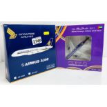 2x 1:400 Airliners - To Include: A380 Singapore Airlines, Etihad A330 - Boxed, P&P Group 2 (£18+