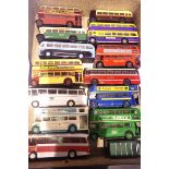 Thirteen unboxed OO scale buses and coaches, Corgi OOC and EFE. P&P Group 2 (£18+VAT for the first