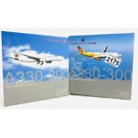 2x Dragon Wings 1:400 Airliners - To Include: A330-300 Qatar, A330-300 Air Canada - Boxed, P&P Group