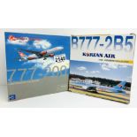 2x Dragon Wings 1:400 Airliners - To Include: Kenya Airways 777-200, Korean Air 777-2B5 - Boxed, P&P