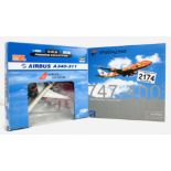 2x Dragon Wings / Hasegawa 1:400 Airliners - To Include: Malaysia 747-400, Virgin A340-311 -