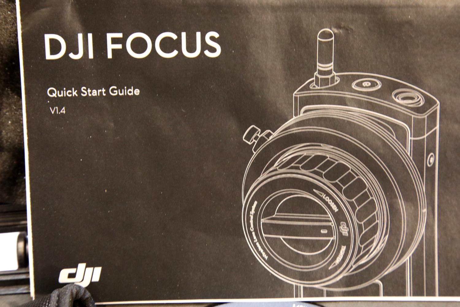 dji Focus wheel wireless lens, with straps and accessories, in a fitted DJI hard case. P&P Group - Image 4 of 5