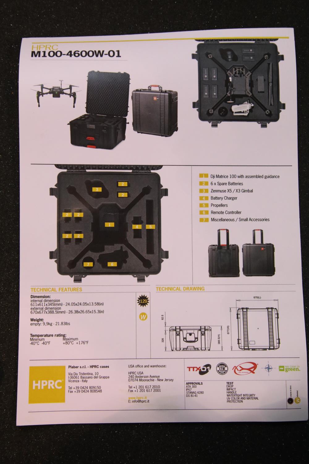 HPRC 4600W case with full foam interior. P&P Group 3 (£25+VAT for the first lot and £5+VAT for - Image 3 of 4