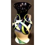 Moorcroft vase in the Twenty Winters pattern, H: 13 cm. P&P Group 1 (£14+VAT for the first lot