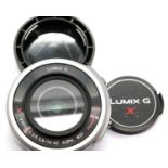 Lumix G Power 0.1.S Vario digital lens 1:3.5-5.6/14-42. P&P Group 1 (£14+VAT for the first lot