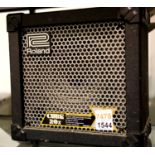Roland Cube 20X guitar amplifier. P&P Group 3 (£25+VAT for the first lot and £5+VAT for subsequent