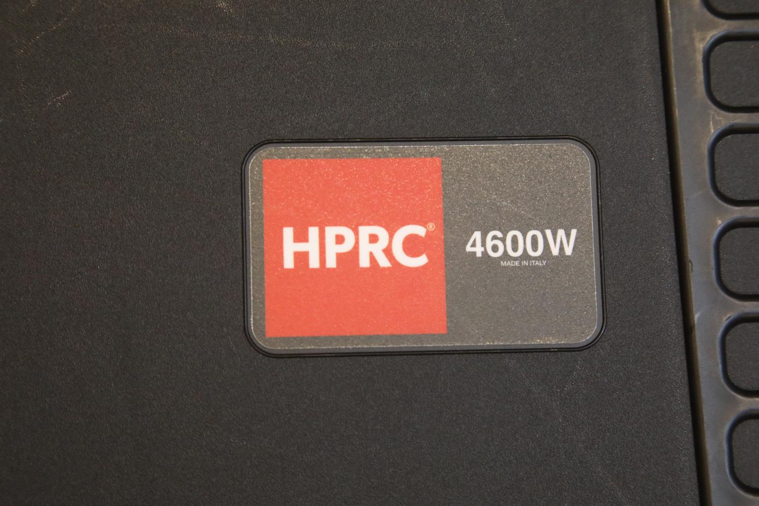 HPRC 4600W case with full foam interior. P&P Group 3 (£25+VAT for the first lot and £5+VAT for