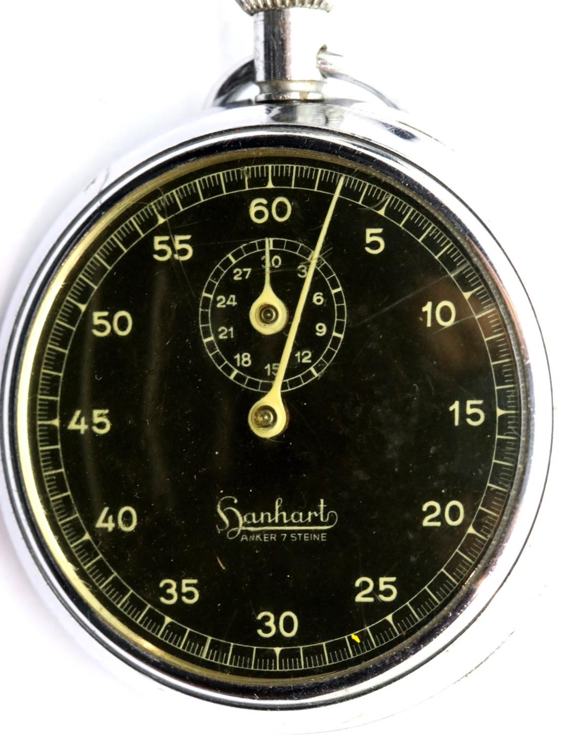 WWII German Hanhart Torpedo Timer Dated 1941. P&P Group 1 (£14+VAT for the first lot and £1+VAT