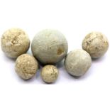 English Civil War Musket balls - various calibre - Pistols to Rifles. P&P Group 1 (£14+VAT for the