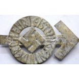 WWII Late War Hitler Youth Silver Proficiency Badge. P&P Group 1 (£14+VAT for the first lot and £1+