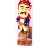 Vintage Will's Pirate Shag advertising figure, H: 34 cm. P&P Group 3 (£25+VAT for the first lot