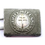 German WWII type belt buckle, adapted for the Free French Resistance. P&P Group 1 (£14+VAT for the