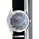 Lorus gents calendar wristwatch dial 30mm boxed, P&P Group 1 (£14+VAT for the first lot and £1+VAT