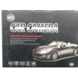 Boxed as new HD Car Camera dash cam with both front and rear facing cameras. P&P Group 1 (£14+VAT