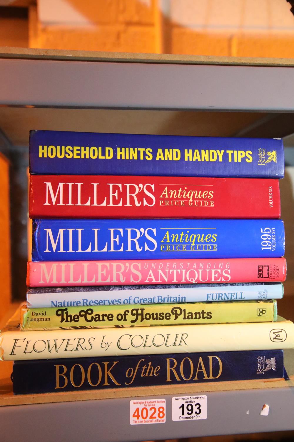 Selection of hardback referencing books to include Millers. Not available for in-house P&P