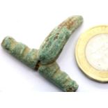 Roman Bronze Cloak Fibula/Clasp. P&P Group 1 (£14+VAT for the first lot and £1+VAT for subsequent