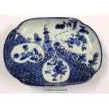 A Chinese Blue And White Plate, 17.5cm.