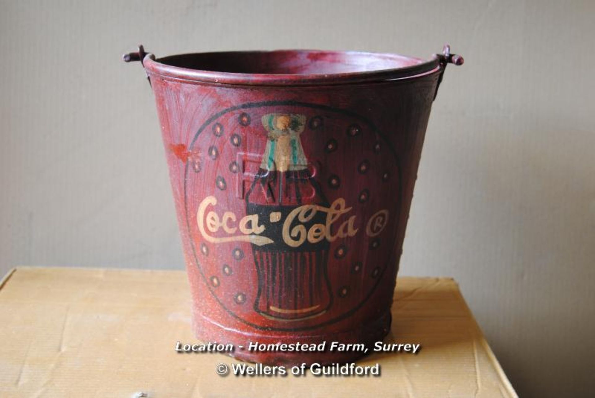 *X2 COCA COLA ICE BUCKETS - GRADUATED SIZES [LOCATION: HOMESTEAD FARM - CALL THE OFFICE TO BOOK A - Image 2 of 2