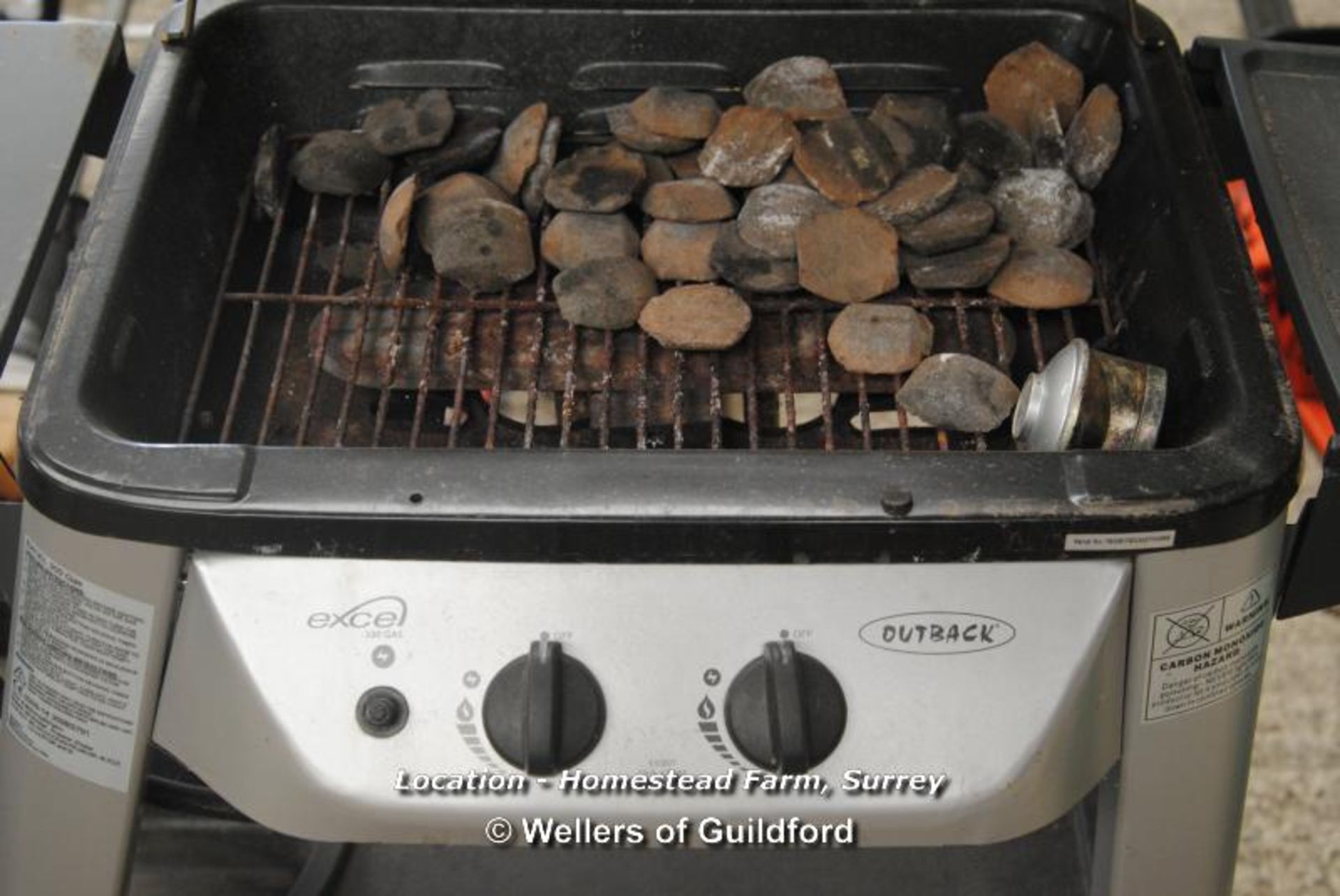 OUTBACK EXCEL 300 GAS BBQ [LOCATION: HOMESTEAD FARM - CALL THE OFFICE TO BOOK A COLLECTION - Image 2 of 2