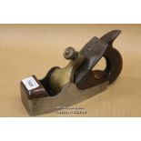 *Antique Alex Mathieson Dovetailed Smoothing Plane Rosewood Infill [LQD 117]