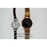 *Bag Of Fossil Watch And Ladies' Watch [142-17/02]