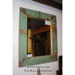 *RECLAIMED WOOD MIRROR 1100MM X 600MM