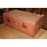 *ORANGE CANVAS TRUNK