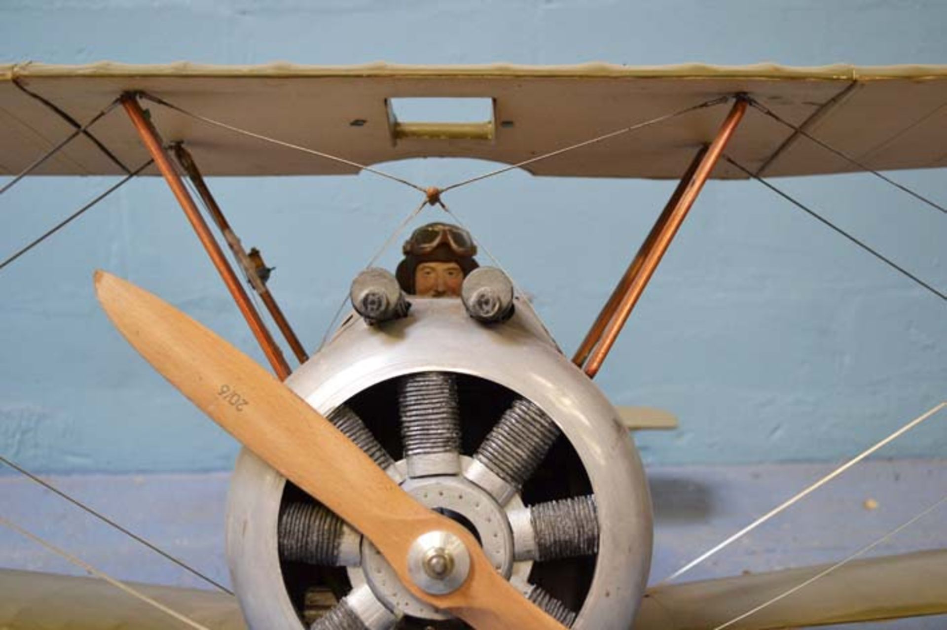 SOPWITH CAMEL, FLYING MODEL. 2135MM ( 84" ) WIDE X 1400MM ( 55" ) DEEP X 660MM ( 26" ) HIGH. [0] - Image 5 of 13