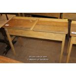 *DOUBLE SCHOOL DESK