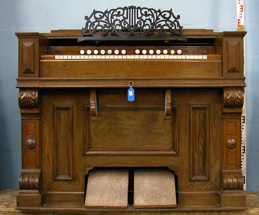 *FRENCH REED ORGAN, FULLY RESTORED, EARLY 1900S. HEIGHT 995MM (39.5IN) X WIDTH 1280MM (50.25IN) X