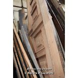 *ONE SECTION OF PITCH PINE GALLERY FRONT