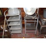 *- INDUSTRIAL STAINLESS STEEL MEDICAL TROLLEY [0]