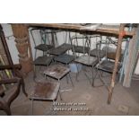 *TWENTY EASTERN EUROPEAN ARMY CANTEEN STOOLS [0]