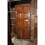 *PAIR OF OAK FIELDED PANEL DOORS [0]