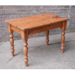 *PINE CAFÉ TABLE LATE 1900S