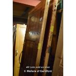 *PAIR OF PITCH PINE DOORS