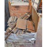 *COLLECTION OF DISMANTLED OAK PANELLING