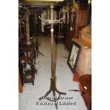 *VICTORIAN OAK COAT STAND