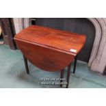 *MAHOGANY DROP LEAF TABLE