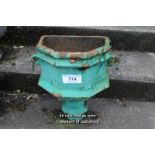 *CAST IRON RAIN HOPPER