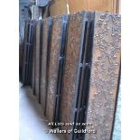 *SEVERAL PACKS OF CARVED PANELS, APPROX 10 PACKS