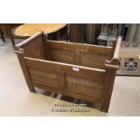 *FRENCH PINE COT. 1200MM X 780MM X 570MM DEEP [0]