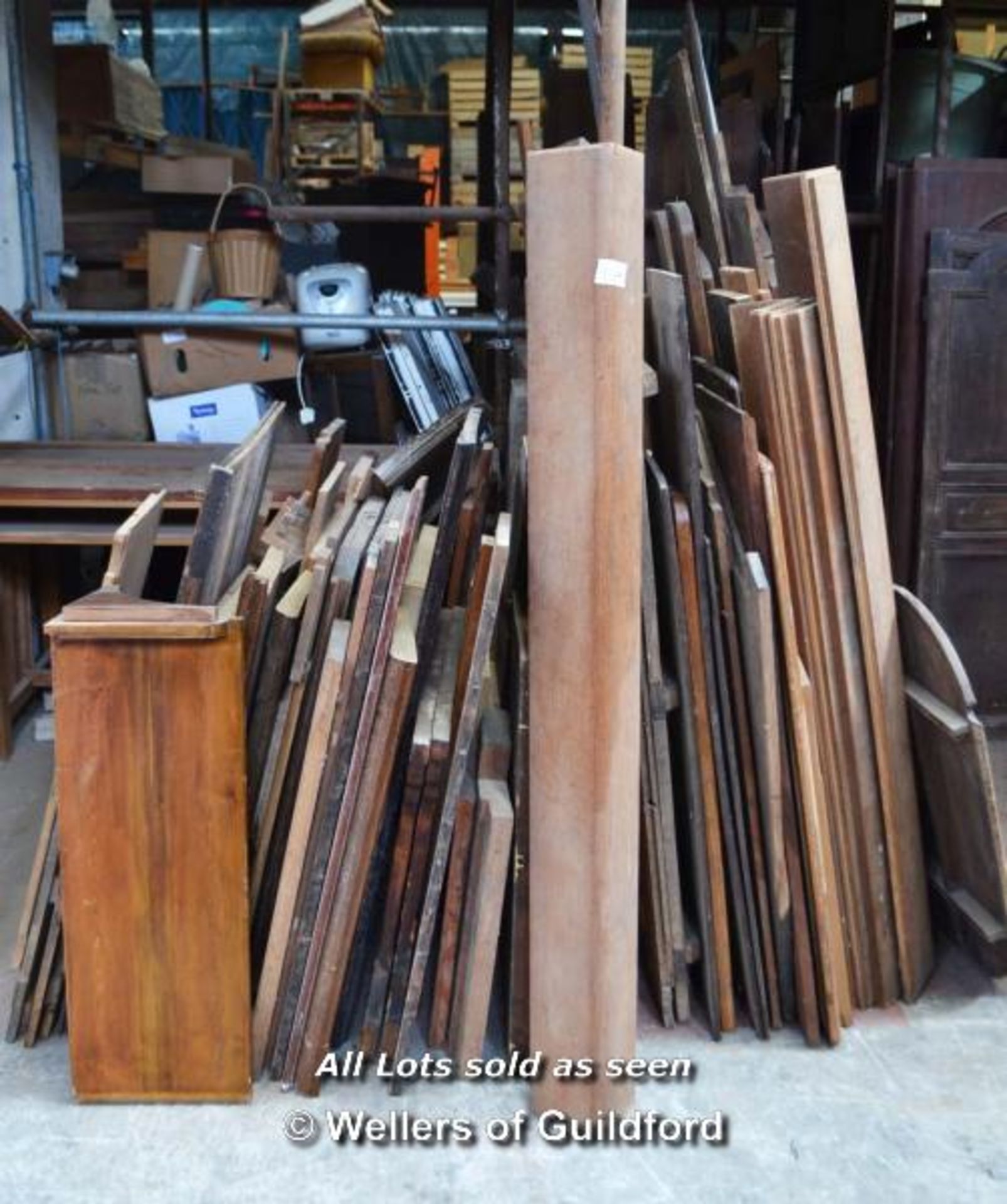 *COLLECTION OF FLAT WOOD SECTIONS