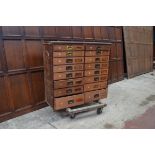 BANK OF HABERDASHERY DRAWERS